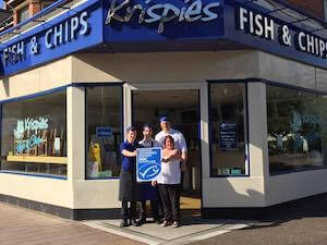 Krispies award winning chip shop