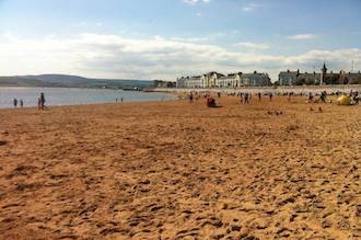 Exmouth Beach golden sands